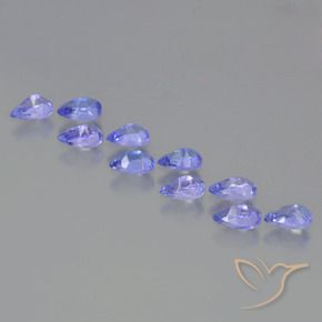 Shop natural 2.51ct 濃いバイオレットブルー タンザナイト gems, 洋梨の形, from タンザニア at GemSelect. In stock, global shipping!