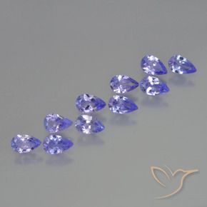 Shop natural 2.21ct 濃いバイオレットブルー タンザナイト gems, 洋梨の形, from タンザニア at GemSelect. In stock, global shipping!