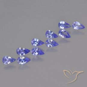 Shop natural 1.89ct 濃いバイオレットブルー タンザナイト gems, 洋梨の形, from タンザニア at GemSelect. In stock, global shipping!