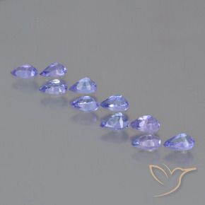 Shop natural 2.11ct 濃いバイオレットブルー タンザナイト gems, 洋梨の形, from タンザニア at GemSelect. In stock, global shipping!