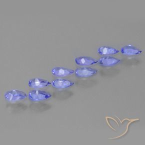 Shop natural 2.01ct 濃いバイオレットブルー タンザナイト gems, 洋梨の形, from タンザニア at GemSelect. In stock, global shipping!
