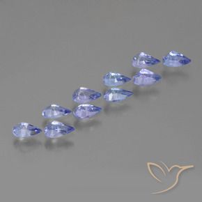 Shop natural 2.22ct 濃いバイオレットブルー タンザナイト gems, 洋梨の形, from タンザニア at GemSelect. In stock, global shipping!