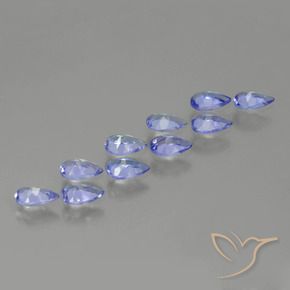 Shop natural 2.16ct 濃いバイオレットブルー タンザナイト gems, 洋梨の形, from タンザニア at GemSelect. In stock, global shipping!