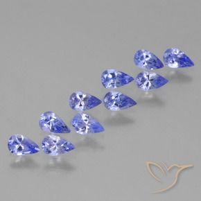Shop natural 2.14ct 濃いバイオレットブルー タンザナイト gems, 洋梨の形, from タンザニア at GemSelect. In stock, global shipping!