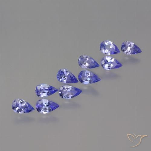Shop natural 2.24ct 濃いバイオレットブルー タンザナイト gems, 洋梨の形, from タンザニア at GemSelect. In stock, global shipping!