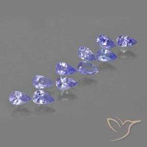 Shop natural 2.12ct 濃いバイオレットブルー タンザナイト gems, 洋梨の形, from タンザニア at GemSelect. In stock, global shipping!