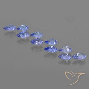 Shop natural 2.16ct 濃いパープルブルー タンザナイト gems, 洋梨の形, from タンザニア at GemSelect. In stock, global shipping!
