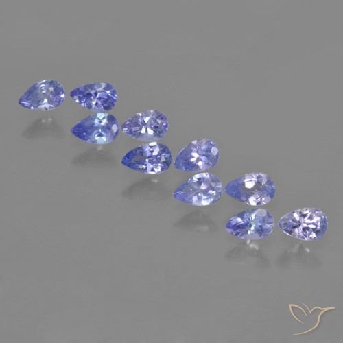 Shop natural 2.08ct 濃いバイオレットブルー タンザナイト gems, 洋梨の形, from タンザニア at GemSelect. In stock, global shipping!
