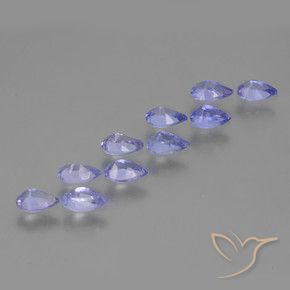 Shop natural 2.07ct 青みがかったバイオレット タンザナイト gems, 洋梨の形, from タンザニア at GemSelect. In stock, global shipping!