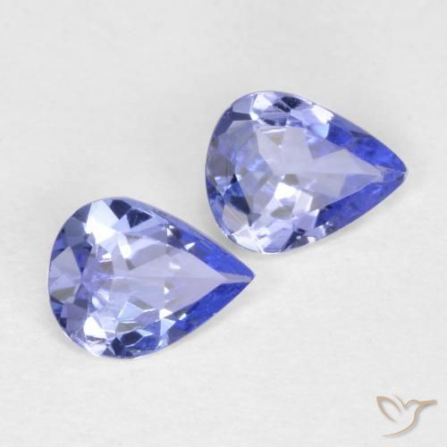 Shop natural 0.48ct 濃いバイオレットブルー タンザナイト gems, 洋梨の形, from タンザニア at GemSelect. In stock, global shipping!