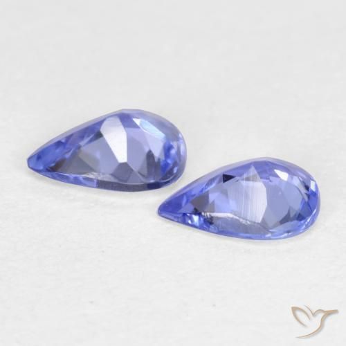 Shop natural 0.48ct 濃いバイオレットブルー タンザナイト gems, 洋梨の形, from タンザニア at GemSelect. In stock, global shipping!