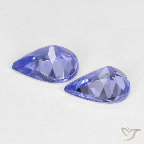 Shop natural 0.53ct 濃いバイオレットブルー タンザナイト gems, 洋梨の形, from タンザニア at GemSelect. In stock, global shipping!