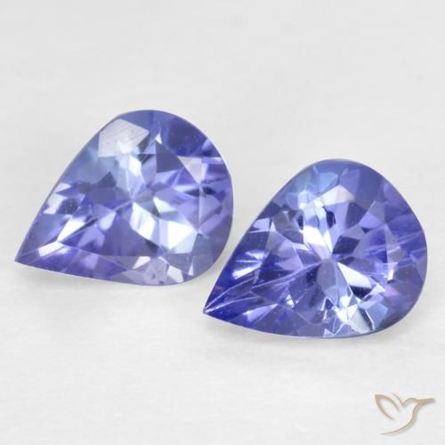 Shop natural 0.60ct 濃いバイオレットブルー タンザナイト gems, 洋梨の形, from タンザニア at GemSelect. In stock, global shipping!