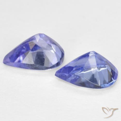 Shop natural 0.60ct 濃いバイオレットブルー タンザナイト gems, 洋梨の形, from タンザニア at GemSelect. In stock, global shipping!