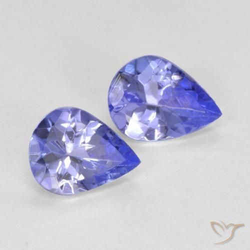 Shop natural 0.54ct 濃いバイオレットブルー タンザナイト gems, 洋梨の形, from タンザニア at GemSelect. In stock, global shipping!