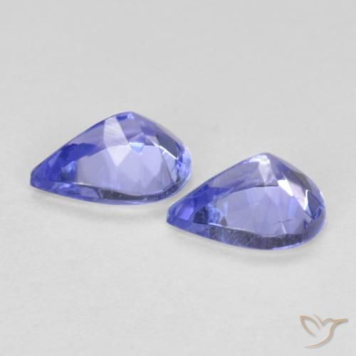 Shop natural 0.54ct 濃いバイオレットブルー タンザナイト gems, 洋梨の形, from タンザニア at GemSelect. In stock, global shipping!
