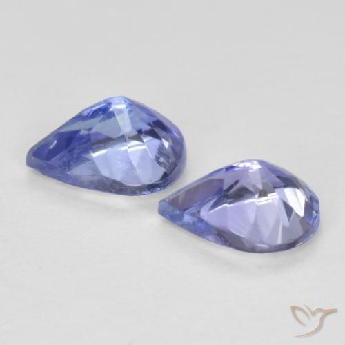 Shop natural 0.65ct 濃いバイオレットブルー タンザナイト gems, 洋梨の形, from タンザニア at GemSelect. In stock, global shipping!