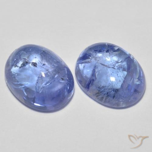 Shop natural 3.64ct 薄いパープルがかったブルー タンザナイト gems, 楕円形, from タンザニア at GemSelect. In stock, global shipping!