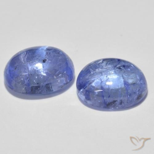 Shop natural 3.64ct 薄いパープルがかったブルー タンザナイト gems, 楕円形, from タンザニア at GemSelect. In stock, global shipping!