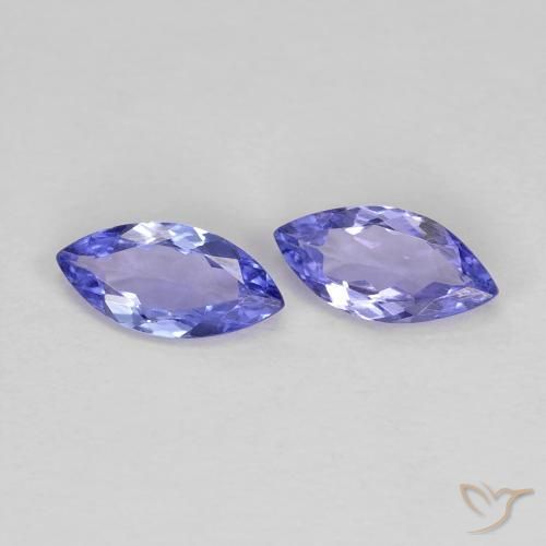 Shop natural 0.61ct 濃いバイオレットブルー タンザナイト gems, マーキーズ, from タンザニア at GemSelect. In stock, global shipping!