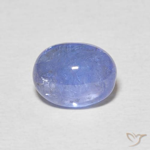 2.60ct 天然 ベイビーブルー タンザナイト, 楕円形, 透明