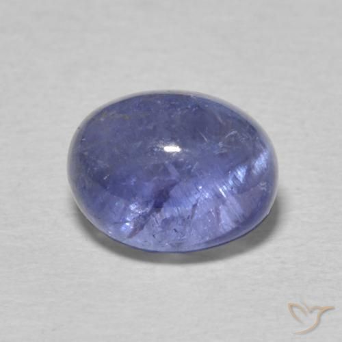 2.99ct 天然 濃いバイオレットブルー タンザナイト, 楕円形, 透明