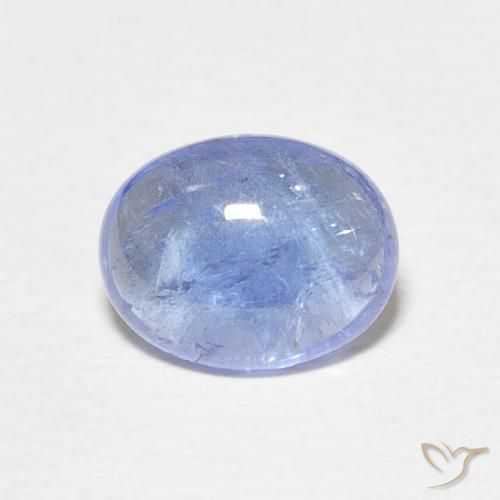 2.37ct 天然 ライトバイオレットブルー タンザナイト, 楕円形, 透明