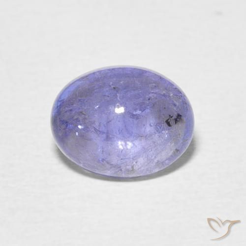 2.28ct 天然 ライトブルー タンザナイト, 楕円形, 透明