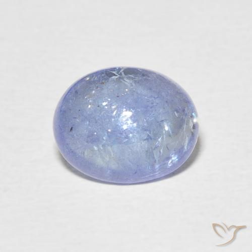 3.48ct 天然 パステルブルー タンザナイト, 楕円形, 透明