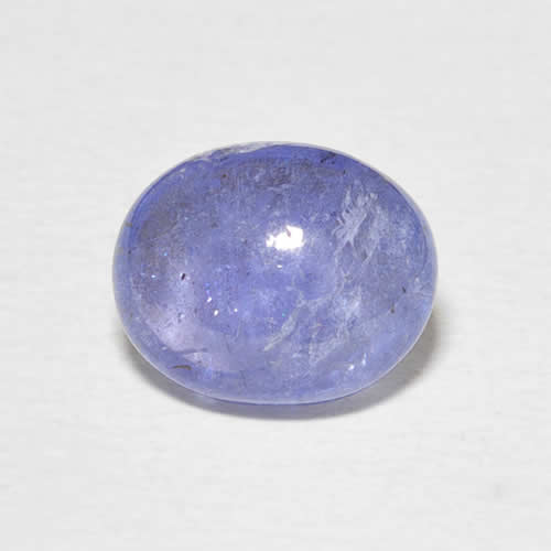 2.45ct 天然 ライトブルー タンザナイト, 楕円形, 透明