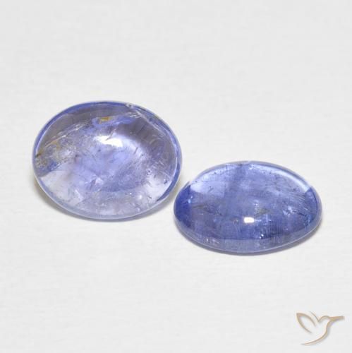 Shop natural 5.78ct 薄いパープルがかったブルー タンザナイト gems, 楕円形, from タンザニア at GemSelect. In stock, global shipping!
