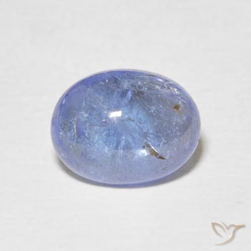 2.93ct 天然 ライトブルー タンザナイト, 楕円形, 透明