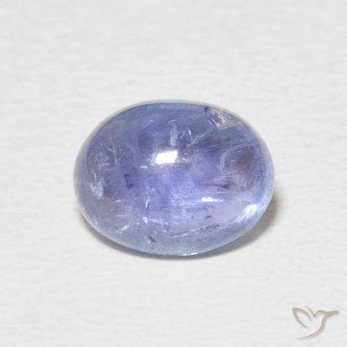 2.35ct 天然 ライトバイオレットブルー タンザナイト, 楕円形, 透明