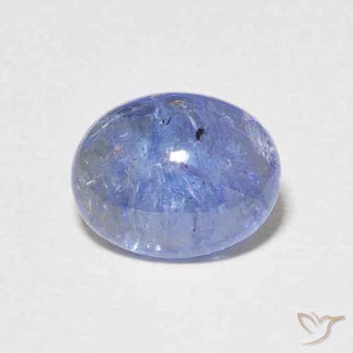 3.02ct 天然 濃いブルー タンザナイト, 楕円形, 透明