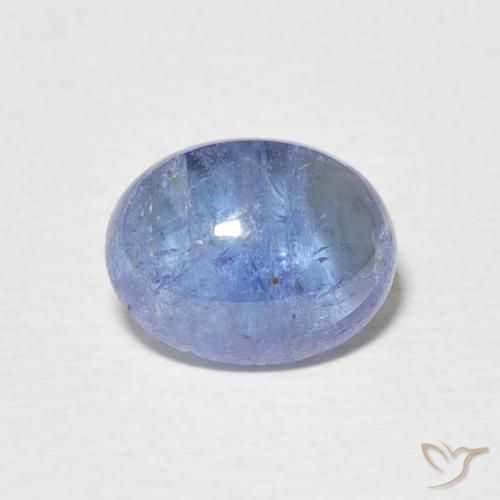2.27ct 天然 ベイビーブルー タンザナイト, 楕円形, 透明