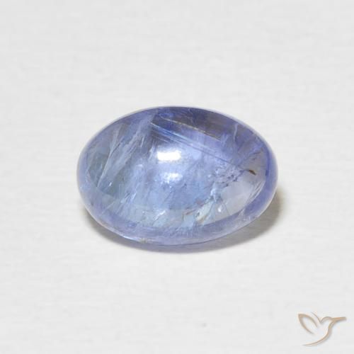 1.88ct 天然 ベイビーブルー タンザナイト, 楕円形, 透明