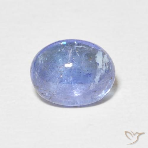 2.57ct 天然 パステルブルー タンザナイト, 楕円形, 透明