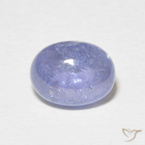 2.76ct 天然 バイオレットブルー タンザナイト, 楕円形, 透明