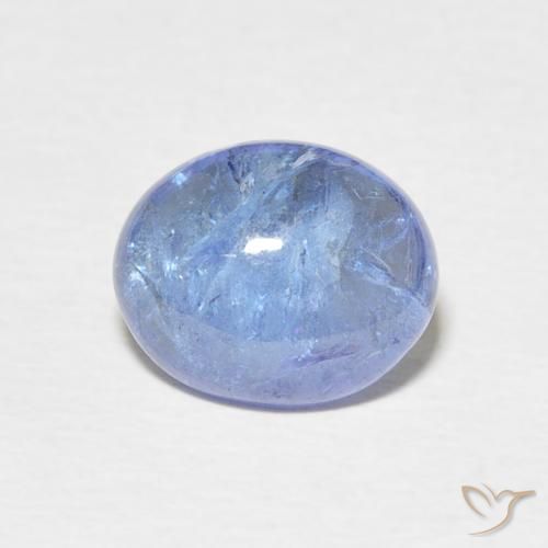 3.40ct 天然 ライトブルー タンザナイト, 楕円形, 透明