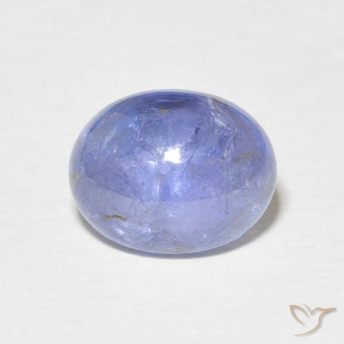 3.69ct 天然 バイオレットブルー タンザナイト, 楕円形, 透明