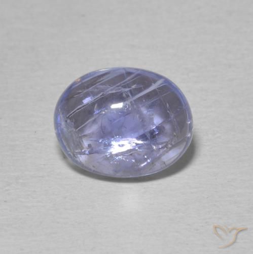 3.25ct 天然 濃いブルー タンザナイト, 楕円形, 透明