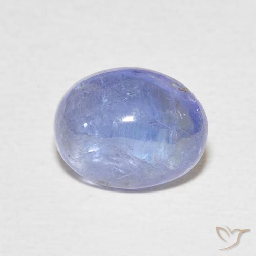 3.32ct 天然 ディープブルー タンザナイト, 楕円形, 透明