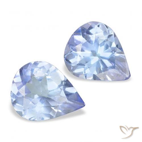 Shop natural 0.64ct パステルブルー タンザナイト gems, 洋梨の形, from タンザニア at GemSelect. In stock, global shipping!