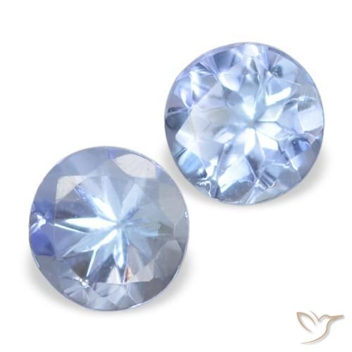 Shop natural 0.32ct 薄いパープルがかったブルー タンザナイト gems, ラウンド, from タンザニア at GemSelect. In stock, global shipping!