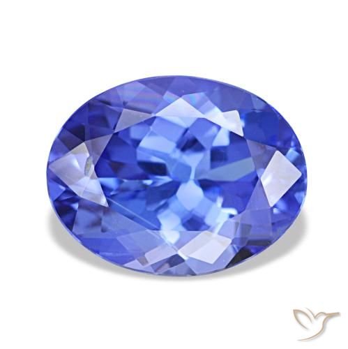 1.83ct ブルー タンザナイト, 楕円形, VVS