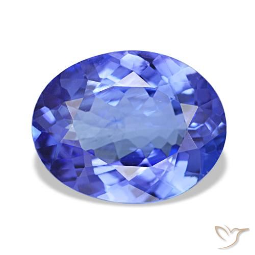 2.24ct ブルー タンザナイト, 楕円形, VVS