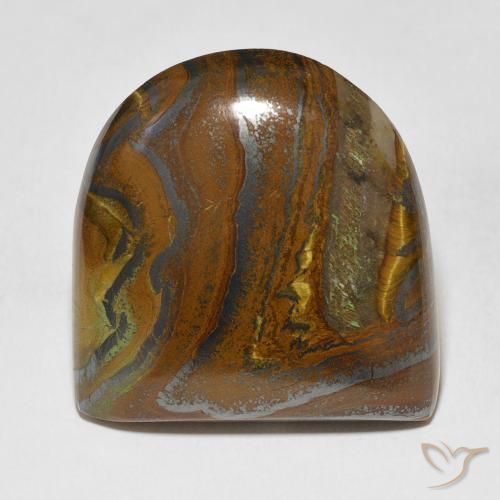 71.86ct 天然 Medium Light-Brown タイガーズアイマトリックス, ファンシー, オペーク