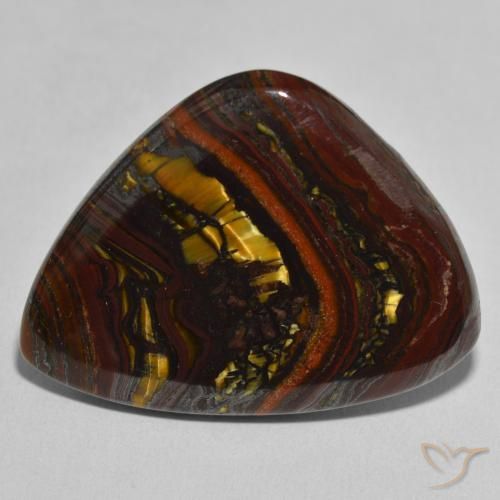 36.54ct 天然 マルチカラー タイガーズアイマトリックス, ファンシー, オペーク