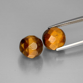 カラットの天然ゴールドブラウンTiger's Eye（10.35 mm・球体 / ボール）