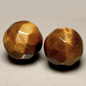 カラットの天然ゴールドブラウンTiger's Eye（10.23 mm・球体 / ボール）